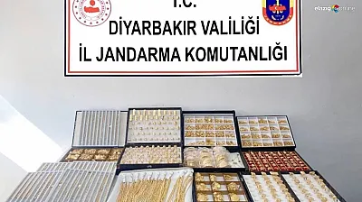 Diyarbakır'da 40 milyon liralık kaçak altın ele geçirildi