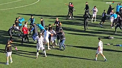 Elazığ İdman Yurdu – Kovancılarspor maçında kavga!