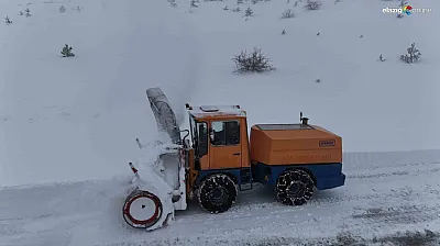 Karla mücadelede tam gaz: 8 köyde hummalı çalışma sürüyor!