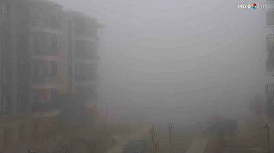 Elazığ'da yüksek kesimler sis altında kaldı