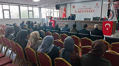 Elazığ'da vaizler bir araya geldi