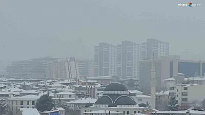 Elazığ'da beyaz kabus: Görüş mesafesi 10 metreye kadar düştü!