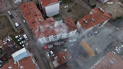 Mustafapaşa Mahallesi'nde korkutan yangın: Ekipler zamanla yarıştı