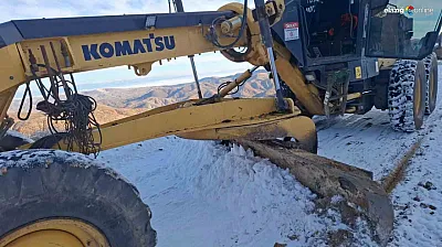 Elazığ'da mevsimin ilk karı düştü: Elazığ İl Özel İdaresi mücadeleye hazır!