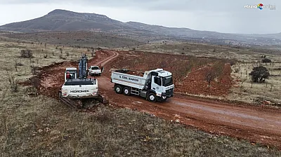 Elazığ İl Özel İdaresi yılan hikayesine dönen yol için düğmeye bastı