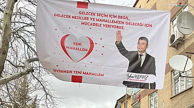 Elazığ Yeni Mahalle'de Sevgililer Günü'ne farklı dokunuş!