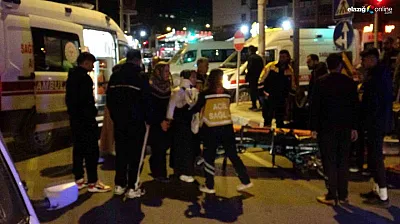 Kazaya karışan sürücü aracı bırakıp kaçtı: 3 yaralı