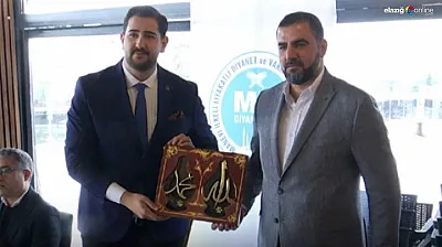 Mil Diyanet-Sen Elazığ'da bayrak değişimi: Alper Tıraş görevi devraldı