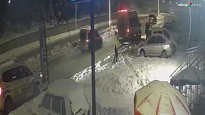 Abdullahpaşa'da pes dedirten görüntü: Çarptı, kaçtı, hiç oralı olmadı!