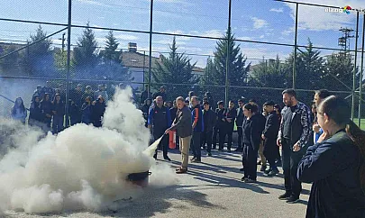 Elazığ AFAD, Okullarda Yangın Eğitimi Seferberliği Başlattı