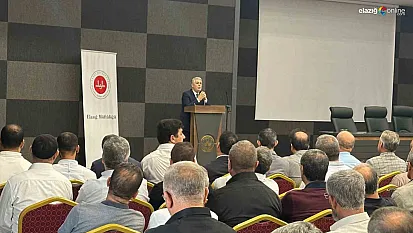 Elazığ İl Müftülüğünde Cami Görevlileri Toplantısı: Birlik ve Beraberlik Vurgusu!