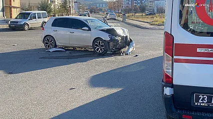 Elazığ Ataşehir'de trafik kazası: 1 kişi yaralandı