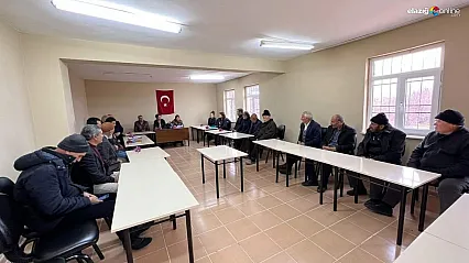 Elazığ'da çiftçilere 'tarımda tasarruflu su kullanma' eğitimi verildi