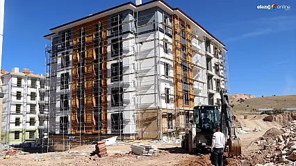 Elazığ'da kalıcı konutlar hızla yükseliyor!