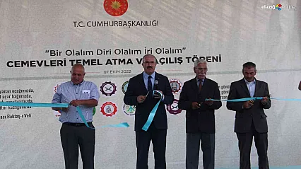 Elazığ'da Karakoçan Cemevi ve Kültür Merkezi açıldı