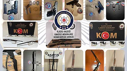 Elazığ'da firari hükümlülere şafak darbesi: 115 tutuklama