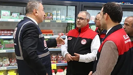 Elazığ'da Ramazan denetimi: İl Tarım Müdürlüğü ekipleri sahaya indi