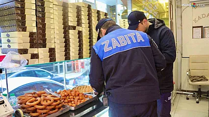 Elazığ'da yılbaşı öncesi 'zabıta' markajı: Mutfaklar ve raflar tek tek incelendi