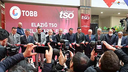 'Elazığ TSO Genel Ticaret Fuarı' kapılarını açtı: İş dünyası Elazığ'da buluştu