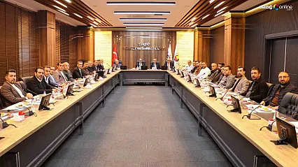 Elazığ TSO Kasım Ayı Meclisinde Ekonomik Gündem Masaya Yatırıldı