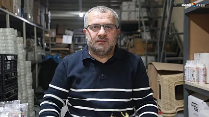 Elazığ ayazı kapıyı çaldı, vatandaş şifayı Kapalı Çarşı'da aradı!