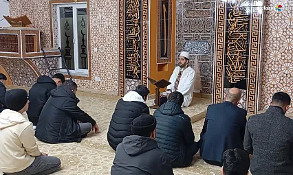 Karakoçan'da sabahın bereketi: Gençler Hacı Sabri Camii'nde buluştu