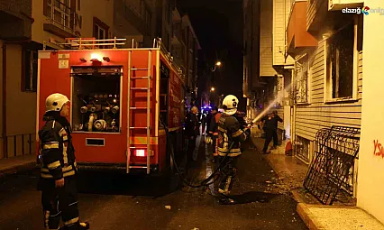 Elazığ'da yangın: 2 kişi hastanelik oldu