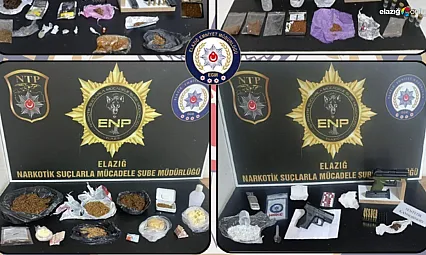Elazığ'da Uyuşturucu Ticaretine Darbe! 16 Tutuklama Birden
