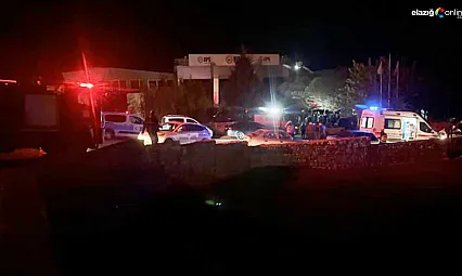 Elazığ OSB'de yangın paniği: 16 kişi dumandan etkilendi