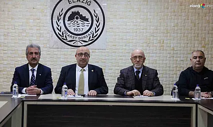 2025 geride kaldı, şimdi hedef 2026: Elazığ Ticaret Borsası'nda proje mesaisi