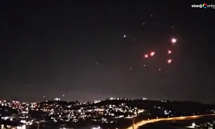 İsrail Ordusu İran'a Yeni Saldırı Başlattı, İran'dan Misilleme Füze Yağmuru