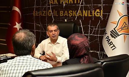 'Siyaset Değil Vefa' Diyen Vekil Keleş, Elazığlı Vatandaşlarla Birebir Görüştü!