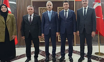 Ulaştırma ve Altyapı Bakanı Uraloğlu Tunceli'de