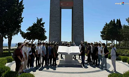 Yeşilyurt Genç Meclis Üyeleri Çanakkale'de tarihi mekanları inceledi