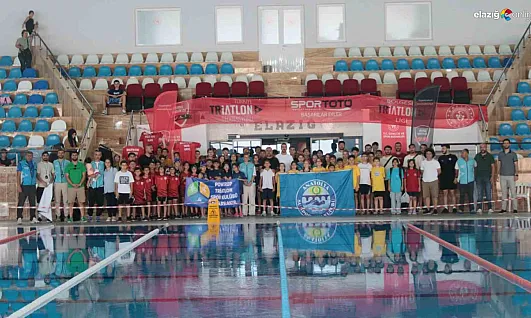 Sporun Kalbi Elazığ'da Attı: Aquatlon Şampiyonası Renkli Görüntülere Sahne Oldu!