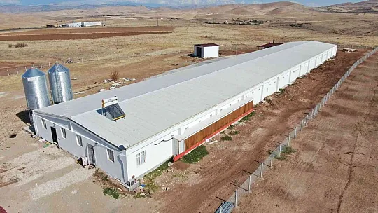 TKDK'dan aldığı destek ile köyünü tavuk ve besi çiftliğine çevirdi