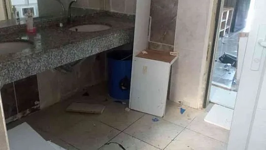 Elazığ amatör maçta saha savaş alanına döndü