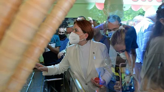 Akşener, şehit öğretmen anısına Munzur'a karanfiller bıraktı