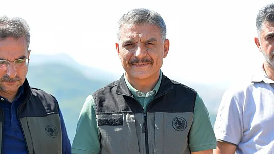 Vali Özkan Yangın Bölgesinde