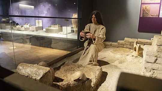 Çemişgezek'teki kutsal ocaklar müzede sergileniyor