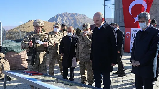 Bakan Soylu, Tunceli'de