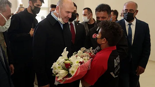 Bakan Soylu, Tunceli'de