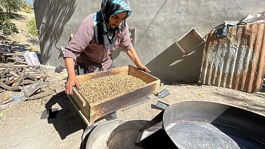 Elazığ'ın tescilli lezzeti Ağın leblebisine talep artıyor