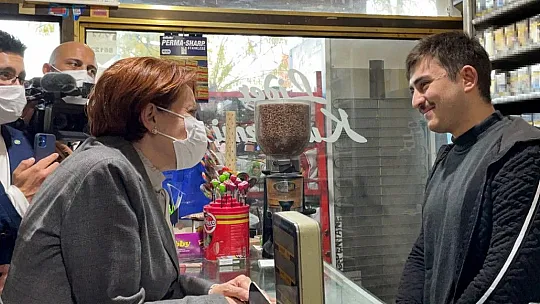 Meral Akşener Elazığ'da ziyaretlerde bulundu