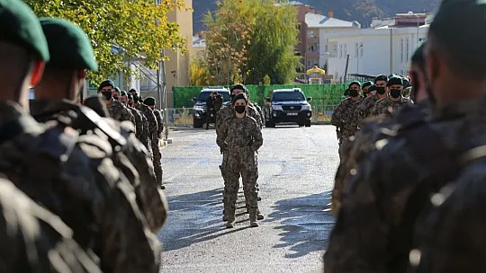 Tunceli'de PÖH'ler Suriye'ye uğurlandı