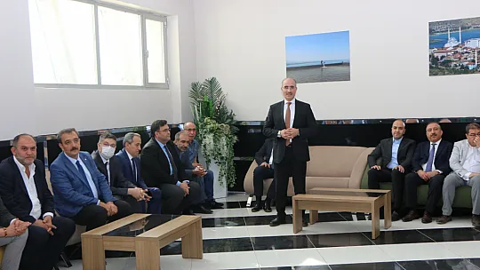 İl Özel İdaresi'nde ilk iş günü bayramlaşma ile başladı