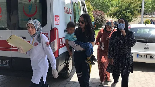 Kene 3 yaşındaki çocuğu kafasından ısırdı