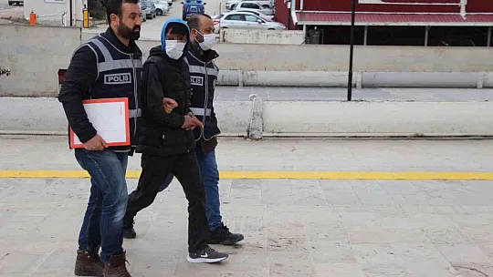 60 bin liralık inşaat malzemesi çalan şüpheli yakalandı