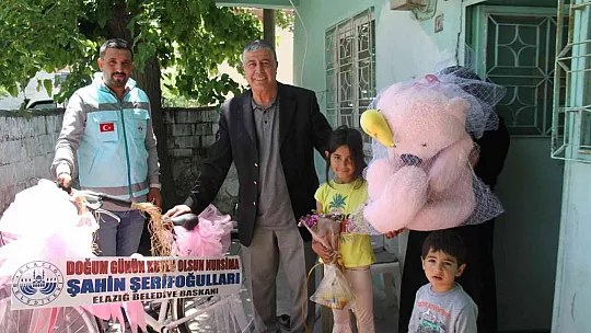 Başkan Şerifoğulları minik kızın talebine kayıtsız kalmadı