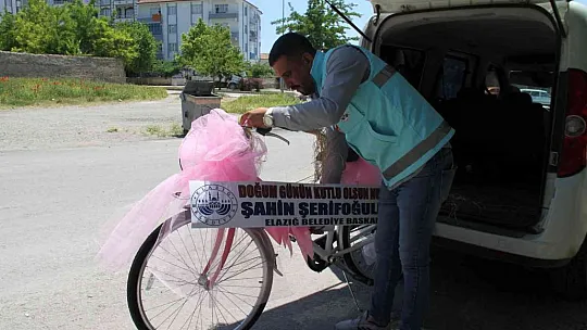 Başkan Şerifoğulları minik kızın talebine kayıtsız kalmadı